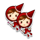 红色精灵尾挂 缩略图