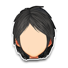 简练黑发 缩略图