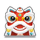 瑞狮呈祥发饰 缩略图