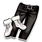 绅士金属腰带长裤 缩略图