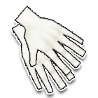 佳人中长白手套 缩略图