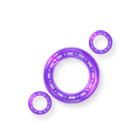 紫影光圈背景 缩略图