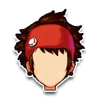 红头巾褐色短发 缩略图