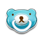 蓝熊熊奶嘴 缩略图