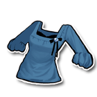 蓝色白领上装 缩略图