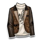 冬日皮革绒外套 缩略图