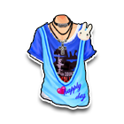 蓝色之恋T恤 缩略图