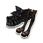 黑色迷你百褶短裙 缩略图