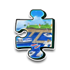 阳光海滨拼图 缩略图