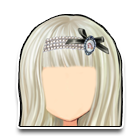 银色长发精灵发饰 缩略图