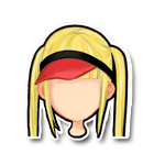 火红色斜边帽 缩略图