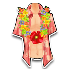 夏威夷红色花衬衣 缩略图