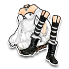 白魅星舞套裙 缩略图