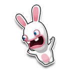 白色雷曼兔公仔 缩略图