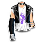 黑色铆钉上装 缩略图