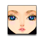 蓝眼孤寂脸 缩略图