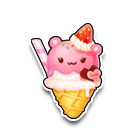 草莓冰淇淋 缩略图