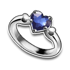 蓝心订婚戒指 缩略图