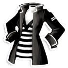 中长黑色风衣两件套 缩略图