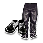 休闲黑白西装裤 缩略图