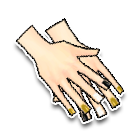 金色复古手指 缩略图