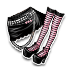 摇滚风迷你裙 缩略图