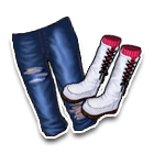 哟帅学生族下装 缩略图