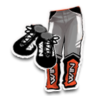 X-WIN橙队队服下装 缩略图