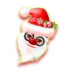 圣诞面具卡片 缩略图