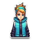 滑雪少年套装 缩略图