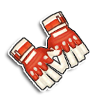 新款白色赛车手专业手套 缩略图