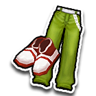 草绿色长裤 缩略图