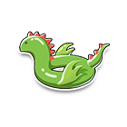 小怪兽泳圈 缩略图