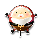 圣诞老人气球 缩略图