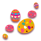 七彩卡通轮胎印 缩略图