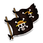 海盗旗帜尾挂 缩略图