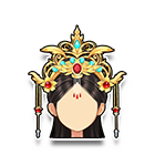 赤霞映雪发饰 缩略图