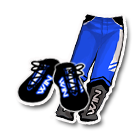 X-WIN蓝队队服下装 缩略图