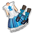 冰蓝水晶套裙 缩略图