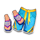 烈日炎炎短裤 缩略图